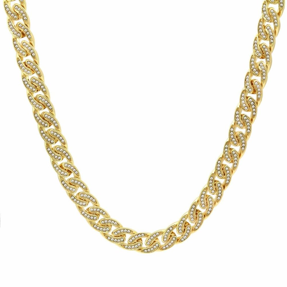 14k Gold 11mm 30" Cuban Chain - Picture 4 of 7